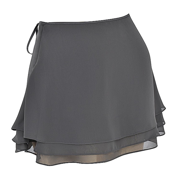 NWT House Of CB Clarice Shadow Floaty Layered Mini Skirt - Picture 3 of 13